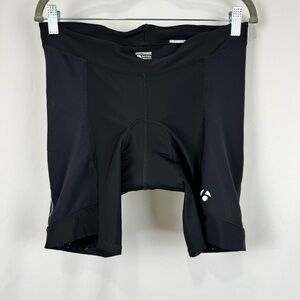 Bontrager Black Fitted Solstice Women's XL Padded Cycling 8” Shorts Biker Active